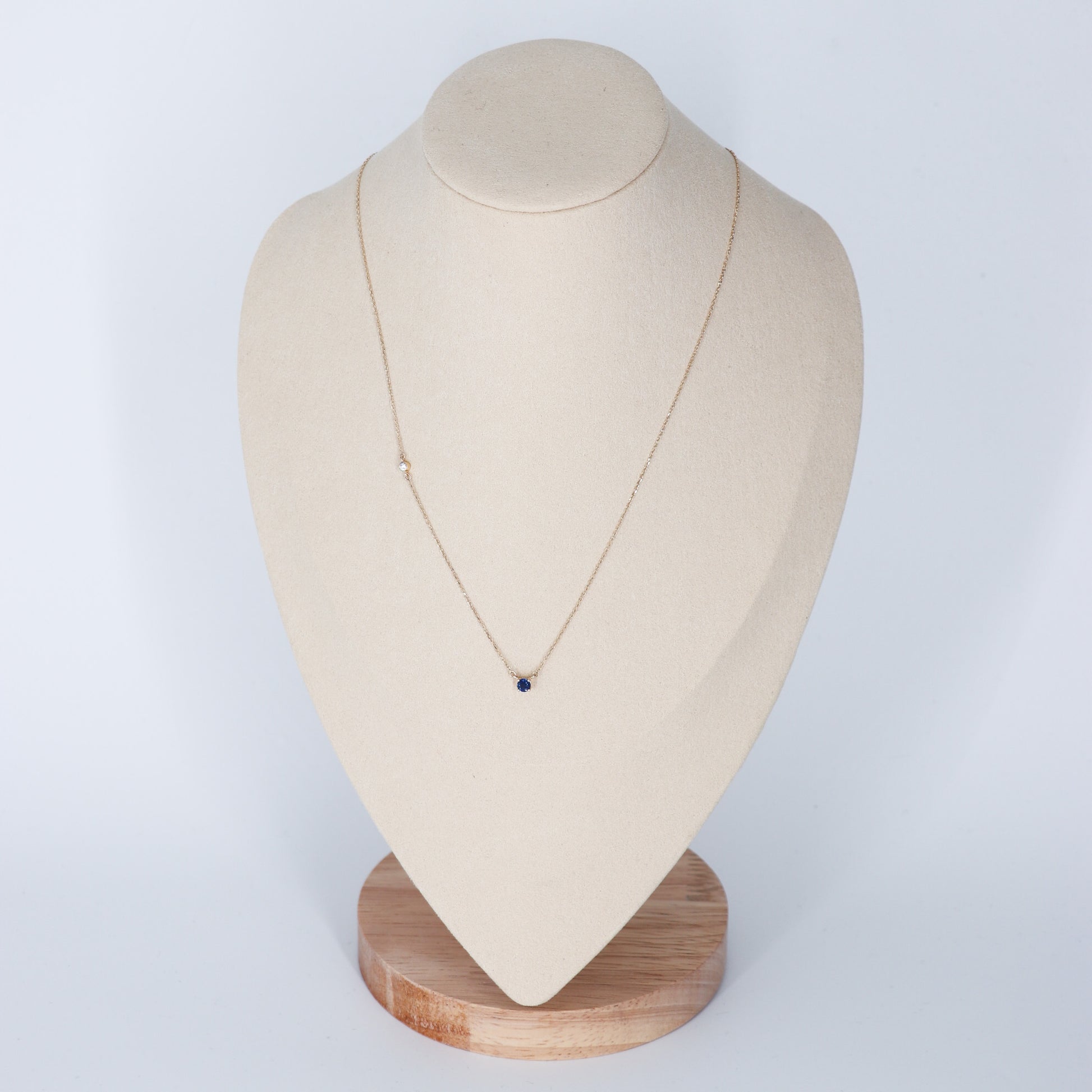 DIJE C/CADENA DIAMANTE .03ct/.35ct ZAF RD ORO AMA 14K